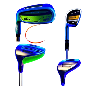 Multi-piece Golf Clubs PNG Con PNG