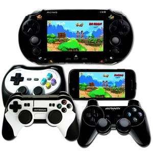 Multi-platform Game Console PNG Xmd