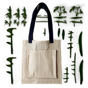 Multi-pocket Grocery Bag PNG 06132024 PNG