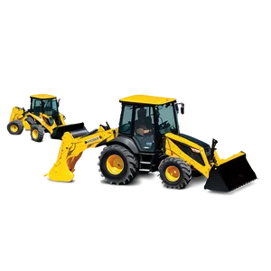 Multi-purpose Backhoe Loader PNG Emw