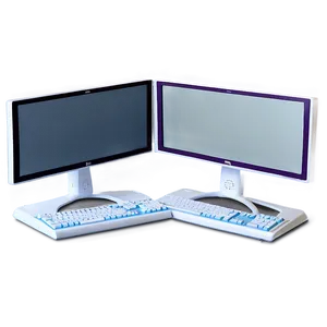 Multi-screen Computer Setup Png 70 PNG image