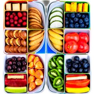 Multi-sectional Snack Trays PNG 06202024 PNG