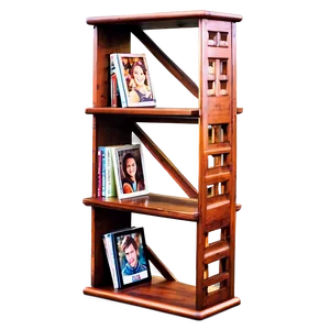 Multi-tier Bookshelf PNG Rar22 PNG