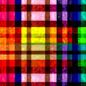 Multicolor Flannel Print PNG 06212024