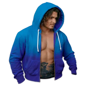 Multicolor Hoodie Strings PNG 30