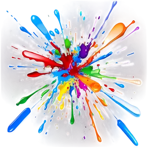 Multicolor Splash Art PNG 06252024 PNG