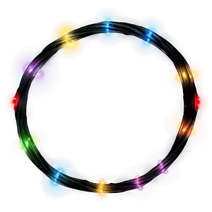 Multicolor String Light PNG 86
