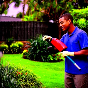 Multicultural Lawn Care Techniques Png 17 PNG image