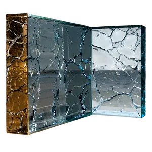 Multiple Glass Crack PNG 70