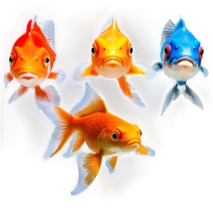 Multiple Goldfish PNG 05212024