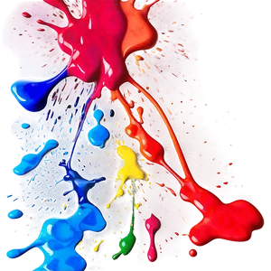 Multiple Paint Splatters Png Cdk PNG image