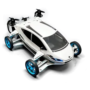 Multirotor Flying Car PNG 91