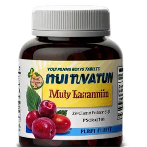 Multivitamin Tablets Png 06122024 PNG image