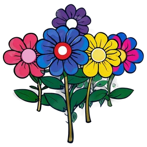 Murakami Flower D PNG image