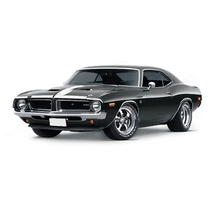Muscle Black Car PNG Ars62 PNG
