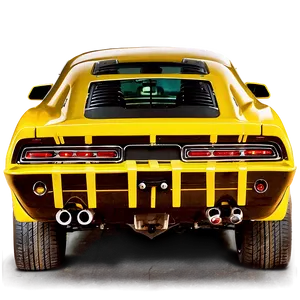 Muscle Car Back PNG 27 PNG