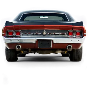 Muscle Car Back PNG Tvx PNG