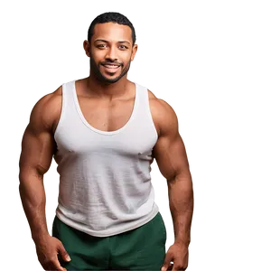 Muscle Man In Tank Top PNG 66 PNG