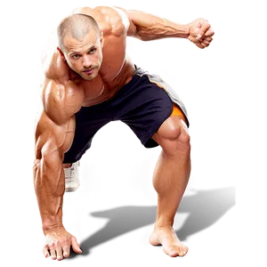 Muscle Man Training Png 27 PNG image