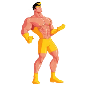 Muscle Man Vector PNG Ues82 PNG