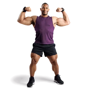Muscle Man Workout PNG 06252024 PNG