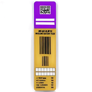 Museum Entry Ticket Png Qpt3 PNG image