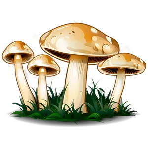 Mushroom Cartoon Clipart PNG 83