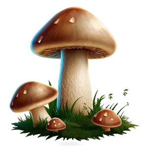 Mushroom Cartoon Figure PNG 78 PNG