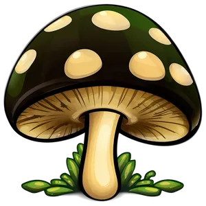 Mushroom Cartoon Icon PNG 06272024