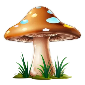 Mushroom Cartoon Set PNG 8 PNG