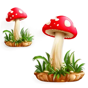 Mushroom Character Png 05032024 PNG image