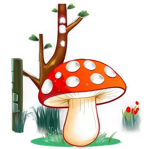 Mushroom Character Png 70 PNG image