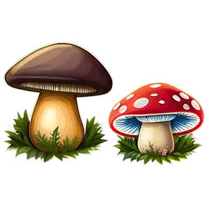 Mushroom Collection PNG 17