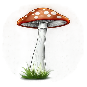 Mushroom Drawing Png 74 PNG image