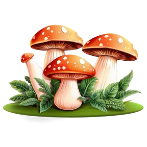 Mushroom Family Cartoon Png 98 PNG image