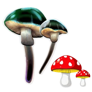 Mushroom Png Art 05032024 PNG image