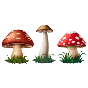 Mushroom PNG Bundle Dtc PNG