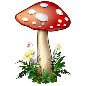 Mushroom Png Fantasy 05032024 PNG image