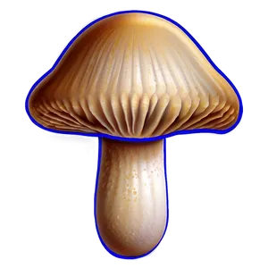 Mushroom PNG Outline Blb PNG