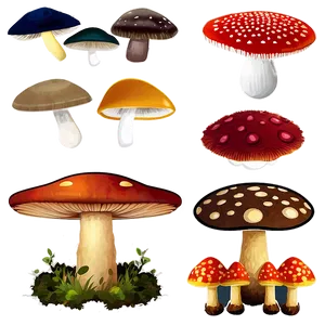 Mushroom Png Pack Bew99 PNG image