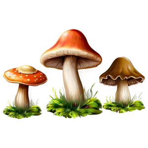 Mushroom Png Pack Wrh7 PNG image