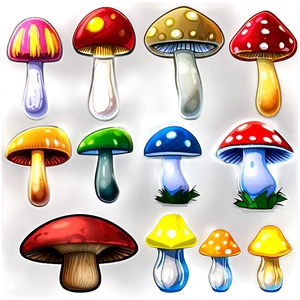 Mushroom Png Pack Xlm PNG image