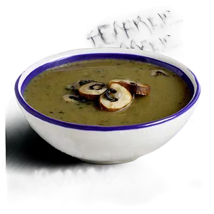 Mushroom Soup Culinary PNG 19