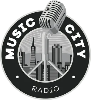 Music City Radio Logo PNG image