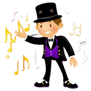 Music Conductor Clipart Png 06272024 PNG image