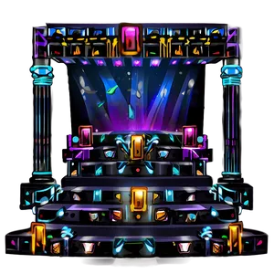 Music Event Stage Png Xgw PNG image