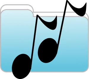 Music Folder Icon PNG image