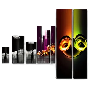 Music Inspired Wall Art PNG 06292024 PNG