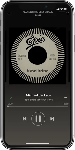 Music Player Interface Michael Jackson PNG image