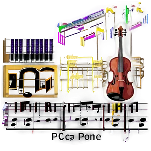 Music Practice Room Clipart PNG Jig63 PNG